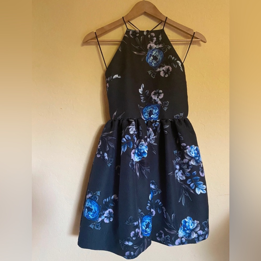 Topshop backless dress